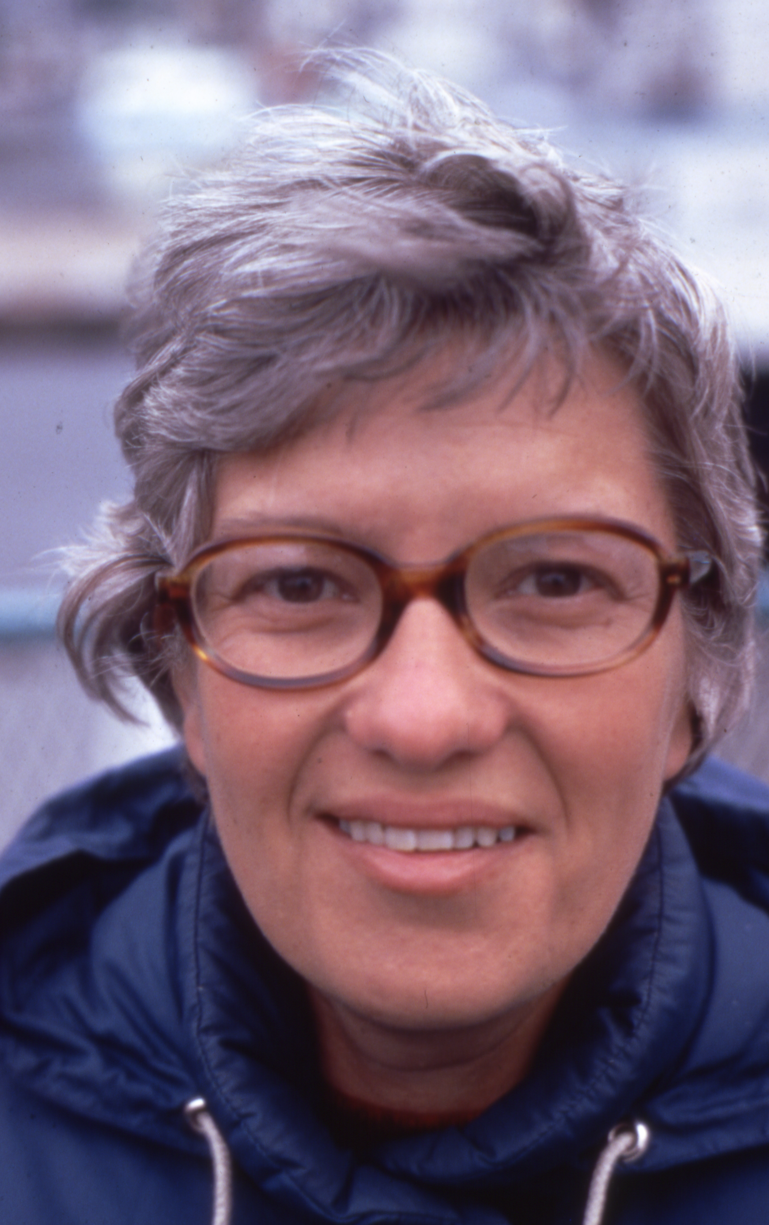 Vera Rubin at the American Astronomical Society (AAS) meeting in Seattle, 1972. Image information: Rubin Vera B5, AIP Emilio Segrè Visual Archives, John Irwin Slide Collection
