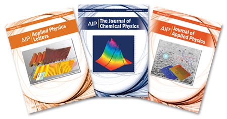 AIP journal covers