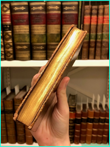Gilded book