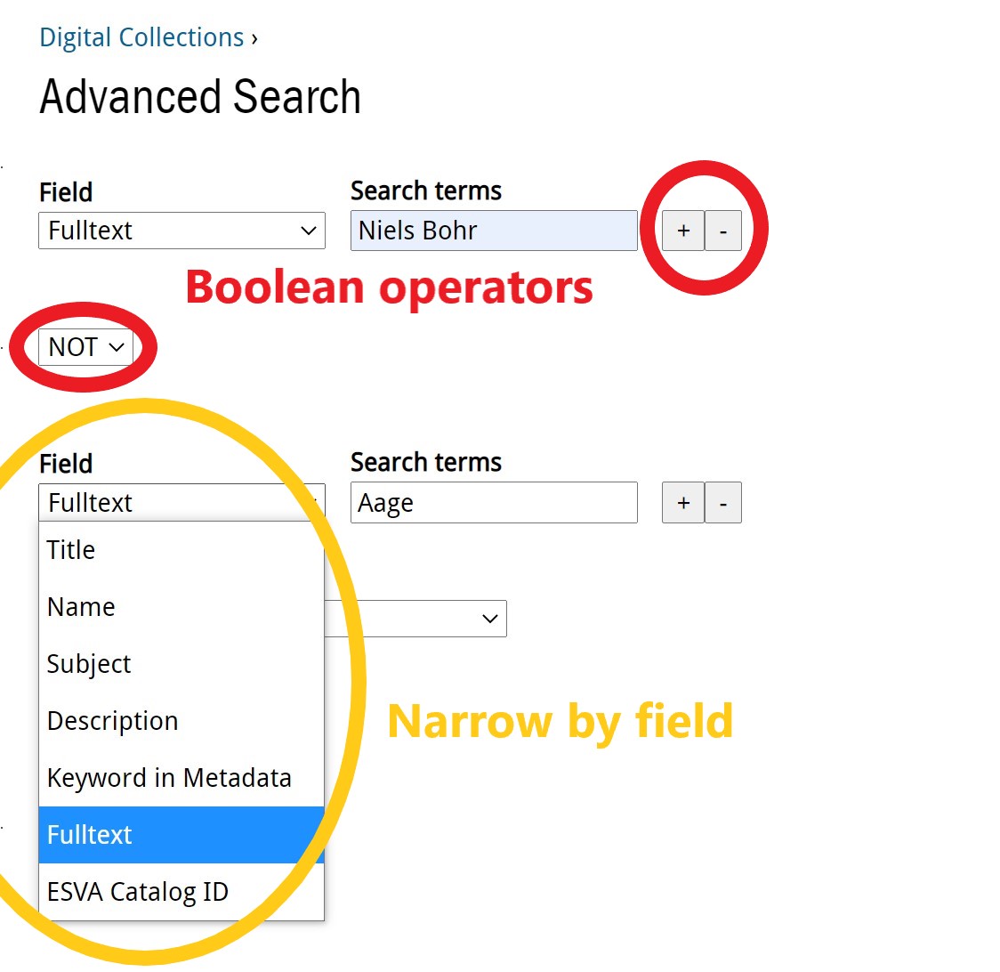 Boolean search