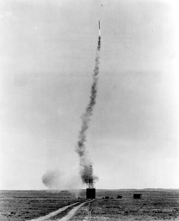 Goddard Rocket in Flight