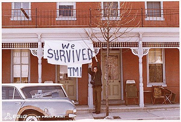 We Survived TMI Sign in Middletown, PA, 04-06-1979