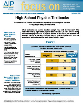 High School Physics Textbooks