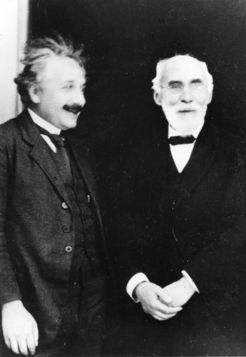 Albert Einstein and Hendrik Lorentz