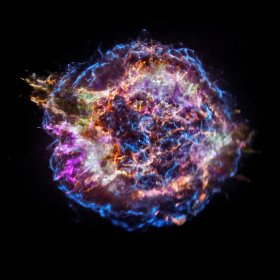 Cassiopeia - A supernova remnant