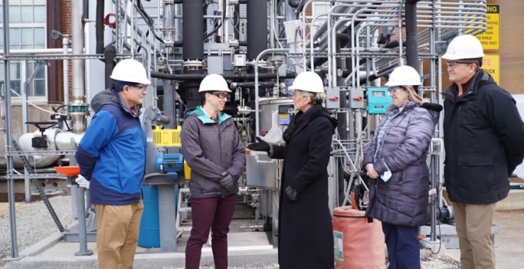 Granholm tours carbon capture plant on Dec. 9