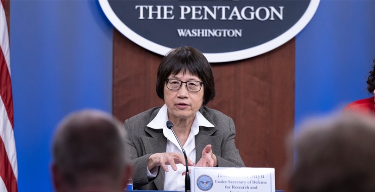 Under Secretary of Defense for Research and Engineering Heidi Shyu