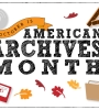 Archives Month banner