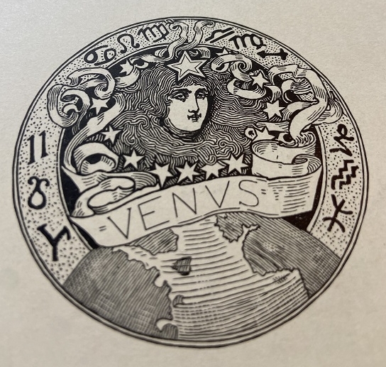 Venus bookplate