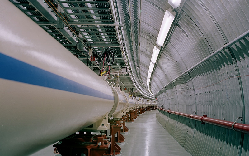 Tunnel at the Relativistic Heavy Ion Collider