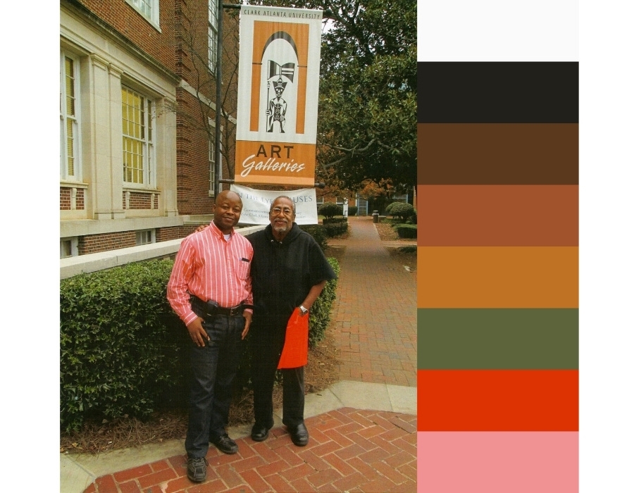 Justin B. Munyakazi of the University of the Western Cape, South Africa, and Ron E. Mickens at Clark Atlanta University, circa November 2013