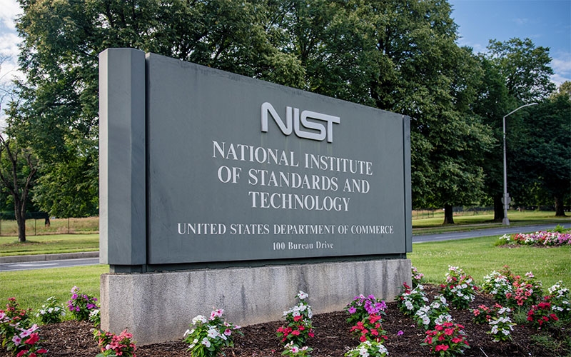NIST campus entrance sign