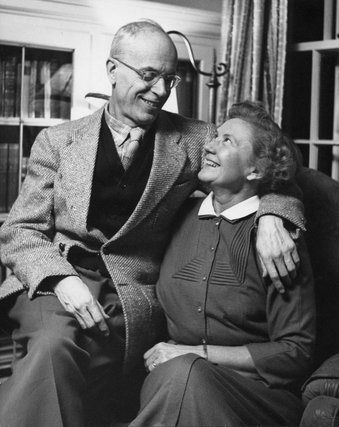 Andrew Gemant and wife Susi (Sophia Ida Marie) Gemant.