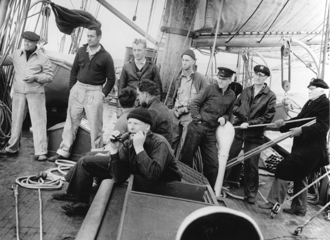 Crew on the Gulf of California Expedition