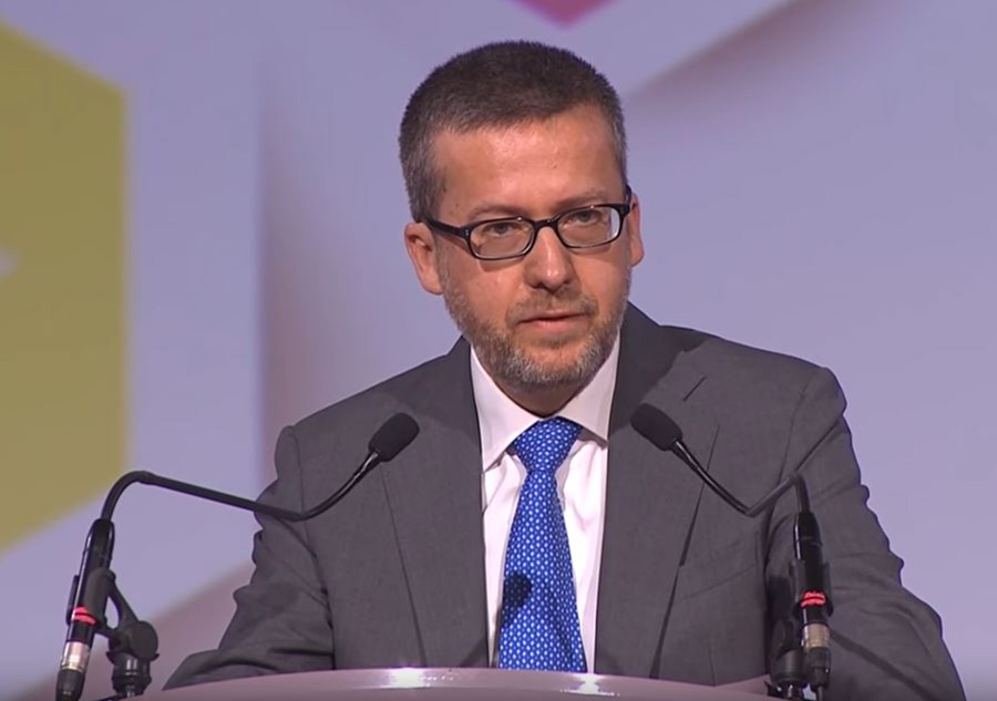 EU Commissioner for Research, Science, and Innovation Carlos Moedas