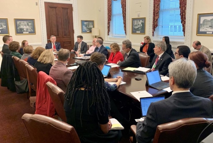 White House Office of Science and Technology Policy Director Kelvin Droegemeier met with representatives from federal agencies and non-profits on March 3 as part of a series of stakeholder meetings this year on open access policy.