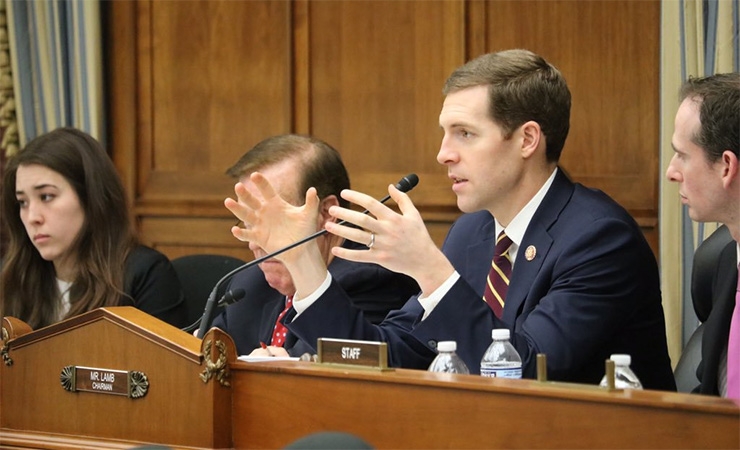 Rep. Conor Lamb (D-PA) chairing an Energy Subcommittee hearing earlier this year.