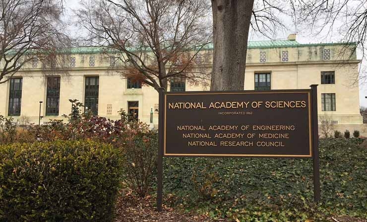 The National Academy of Sciences headquarters in Washington, D.C. 