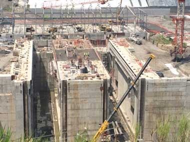 Panama Canal new gates