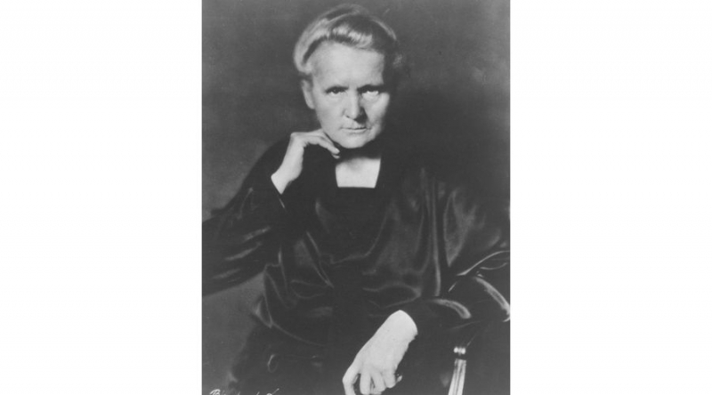 Two-time Nobel laureate, Marie Curie. 