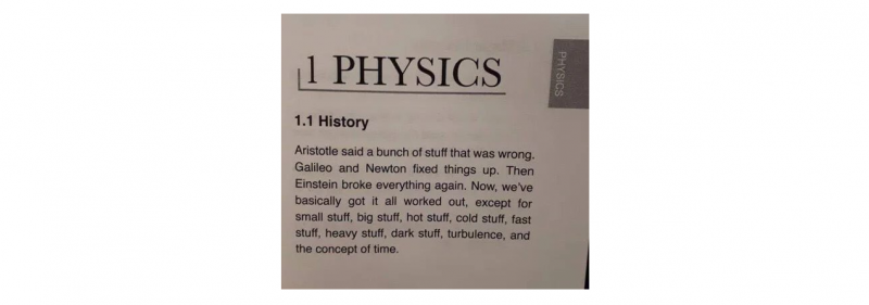 A brief history of physics