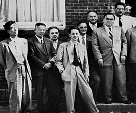 Participants of the first Pugwash Conference, 1957.