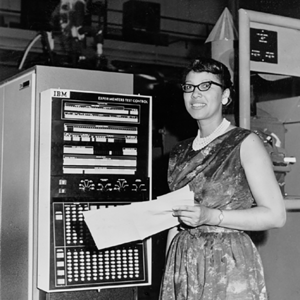 Melba Roy Mouton, a computer, in 1960
